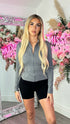 Lena Grey Activewear Zip Front Jacket