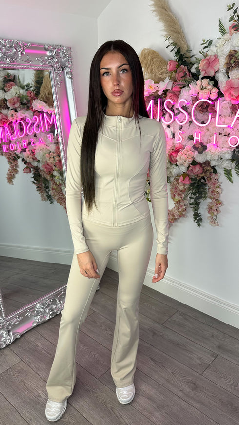 Nude Active Zip Top Jacket