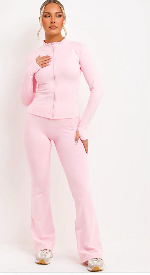 Pink Active Zip Top Jacket